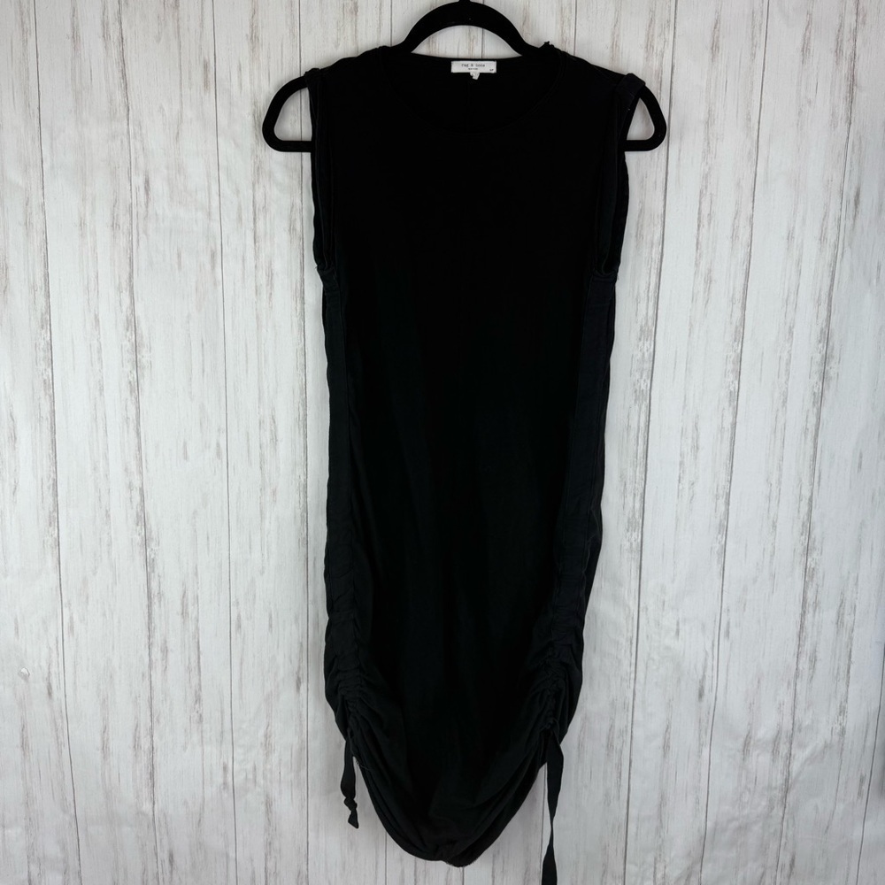 Rag and Bone black ruched sides tank dress